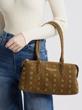 Industry Suede Shoulder Bag Rebecca Minkoff